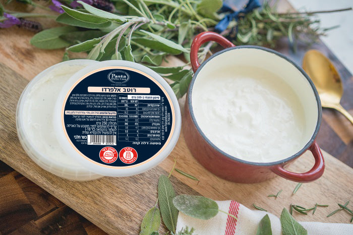 רוטב אלפרדו פסטה דלה קזה